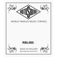 Rotosound RBL065 .065 snaar for elektrisch bass, nickel plated steel wound