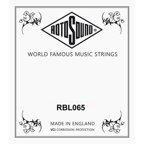 Rotosound RBL065 .065 snaar for elektrisch bass, nickel plated steel wound