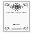 Rotosound RBL070 .070 snaar for elektrisch bass, nickel plated steel wound