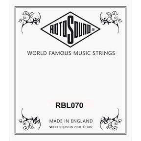 Rotosound RBL070 .070 snaar for elektrisch bass, nickel plated steel wound