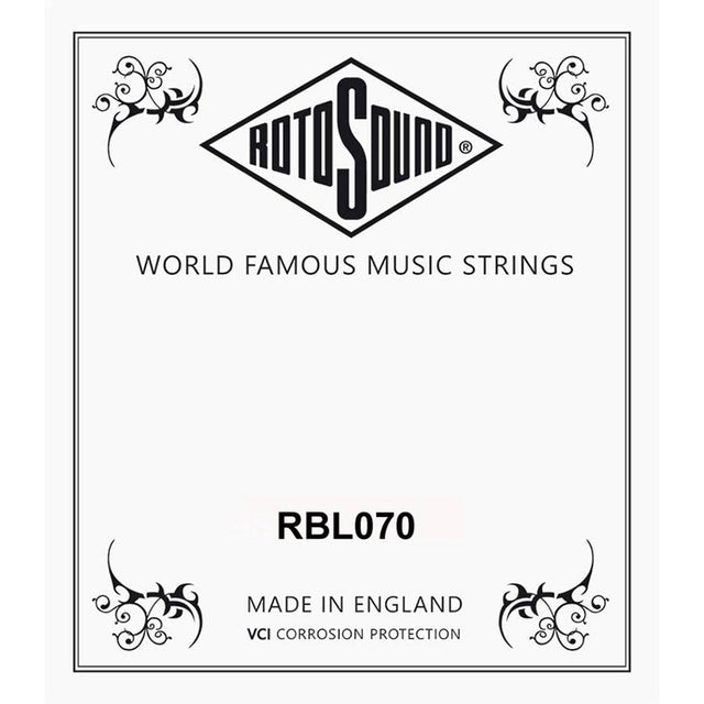 Rotosound RBL070 .070 snaar for elektrisch bass, nickel plated steel wound