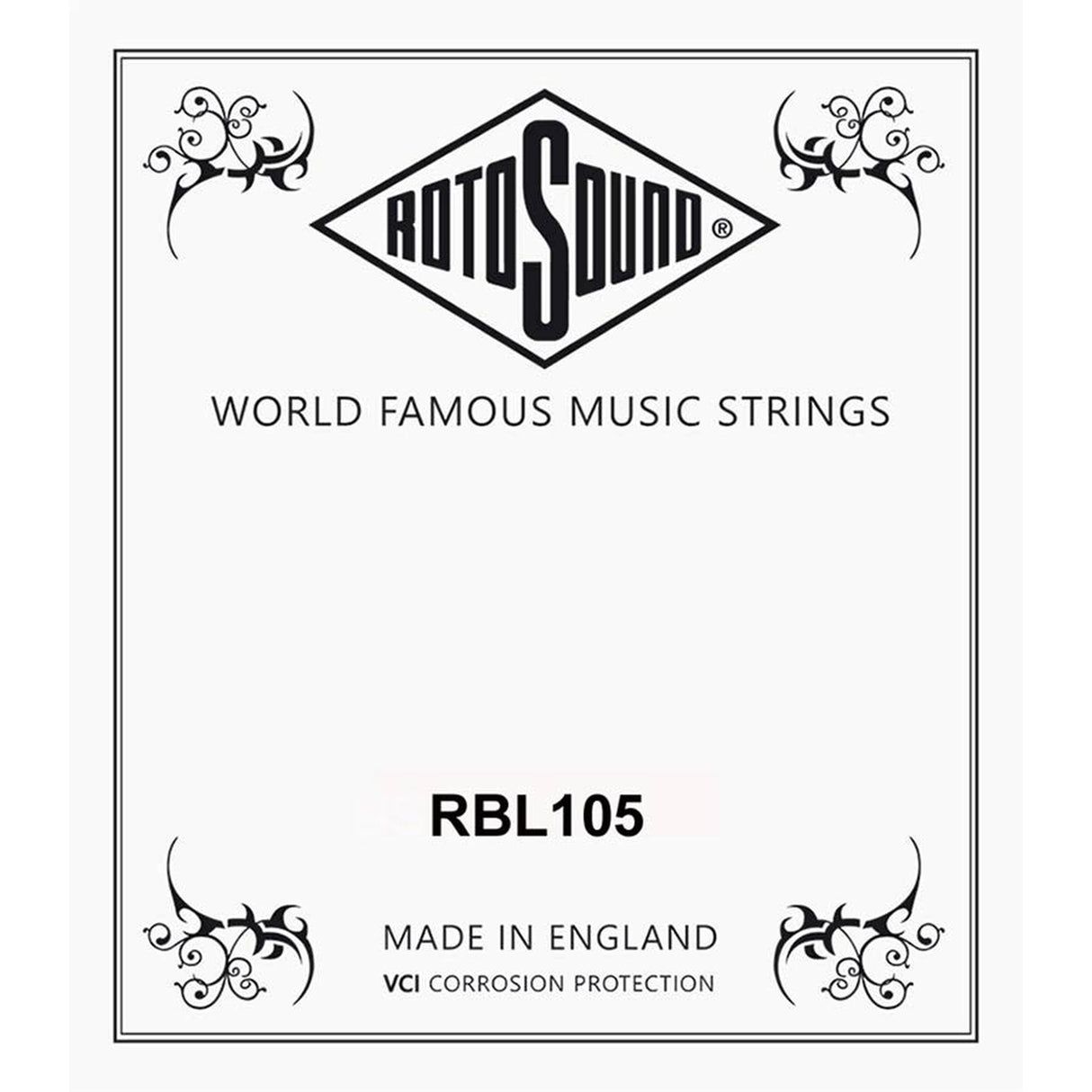 Rotosound RBL105 .105 snaar for elektrisch bass, nickel plated steel wound