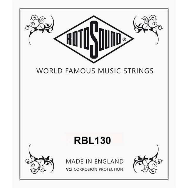 Rotosound RBL130 .130 snaar for elektrisch bass, nickel plated steel wound