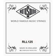 Rotosound RLL125 .125 snaar for elektrisch bass, stainless steel halfround