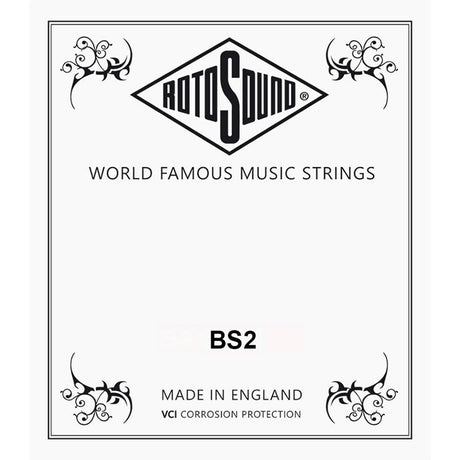 Rotosound BS2 B-2 snaar for classic guitar, rectified black nylon