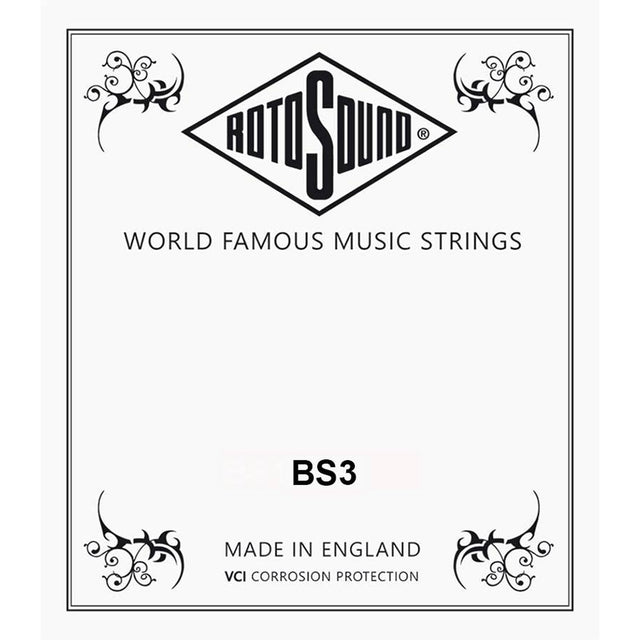 Rotosound BS3 G-3 snaar for classic guitar, rectified black nylon