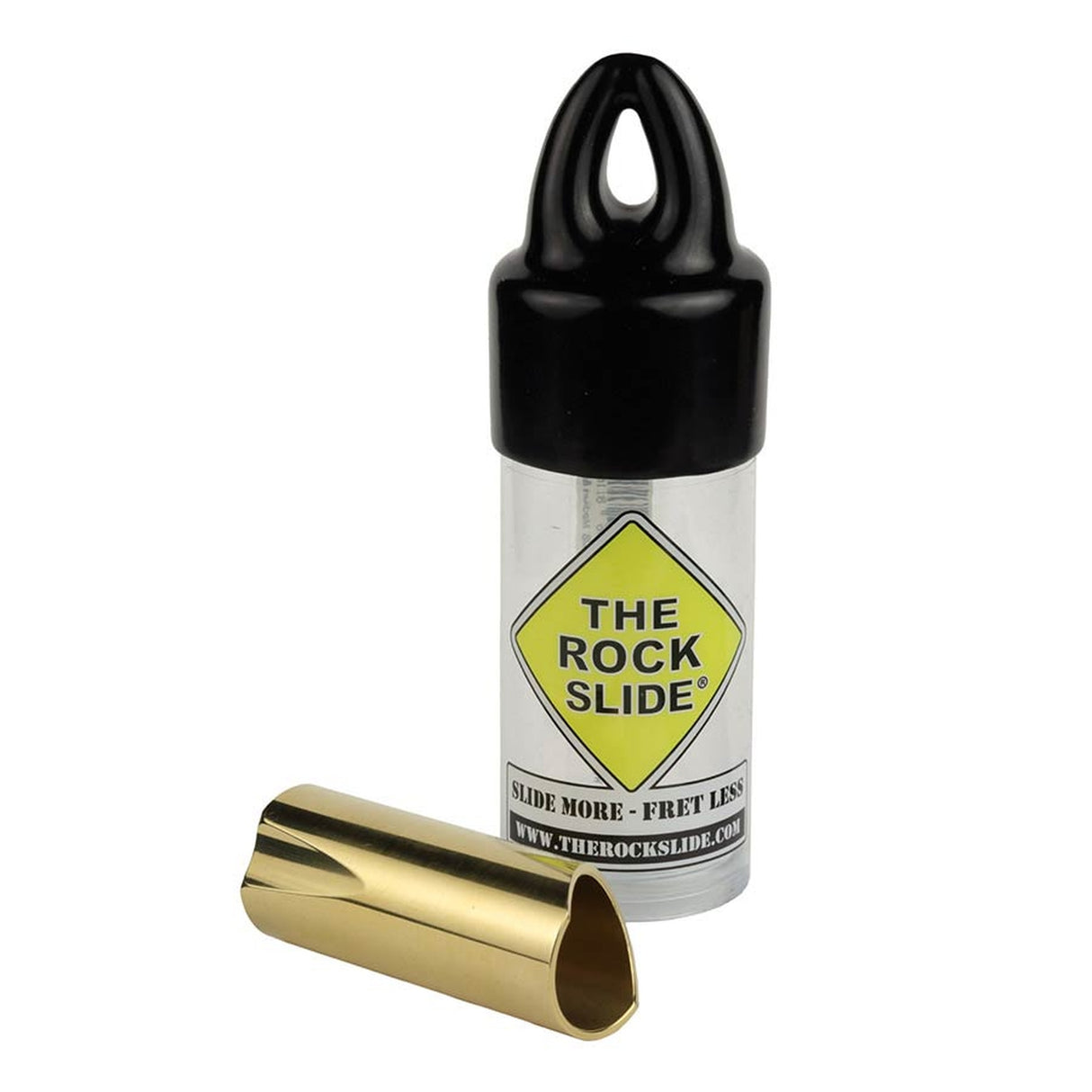 The Rock Slide TRS-MB gepolijste messing slide maat M binnen 19 - lengte 57,5mm