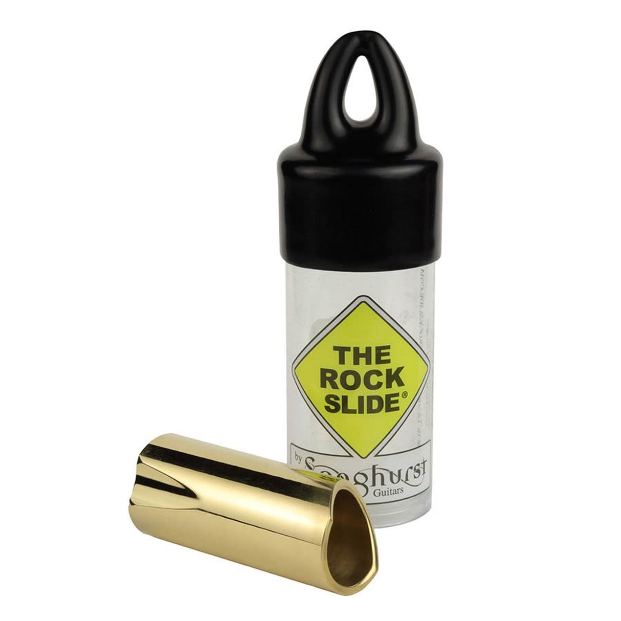 The Rock Slide TRS-LB gepolijste messing slide maat L binnen 20,5 - lengte 59,0mm