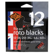 Rotosound R12-60 Roto Blacks 012 Custom Snarenset elektrisch