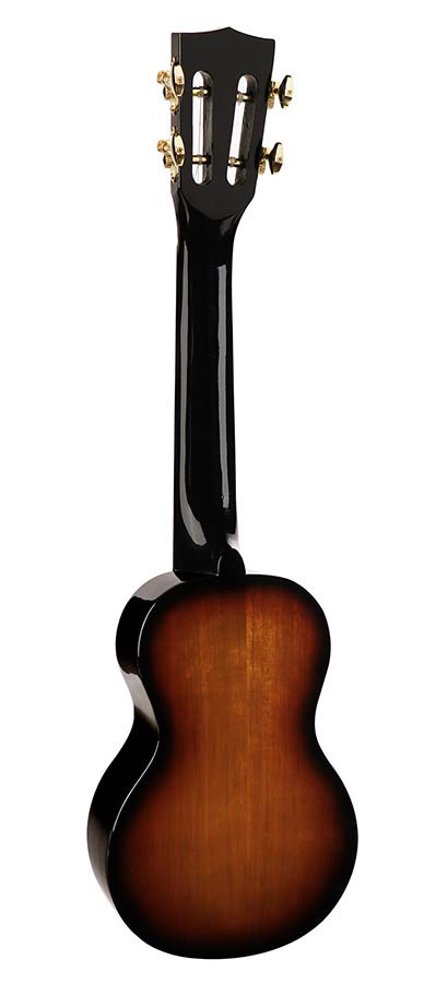 Mahalo MJ1CS3TS Java Series Sopraan Ukulele met Concert Scale Nek 3-Tone Sunburst