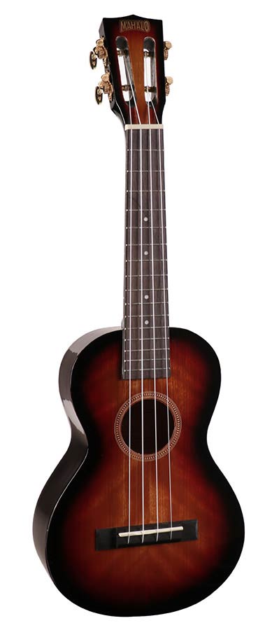 Mahalo MJ23TS Java Series Concert Ukulele 3-Tone Sunburst