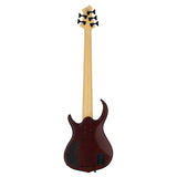 Sire Basses M7A5/BRS basgitaar, 5-snarig, elzen + massief esdoorn, brown burst