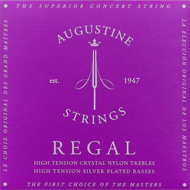 Augustine AU-REBU Blue snaren set classic, high tension trebles & high tension basses