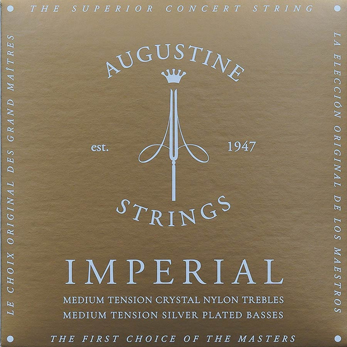 Augustine AU-IMRD Red snaren set classic, medium tension trebles & medium tension basses