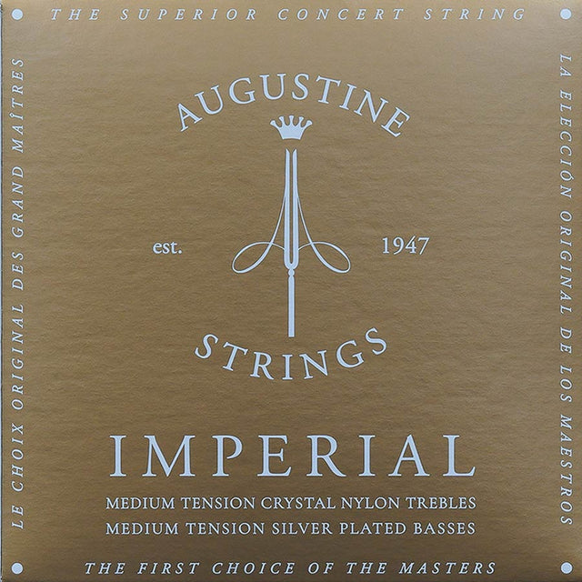 Augustine AU-IMRD Red snaren set classic, medium tension trebles & medium tension basses