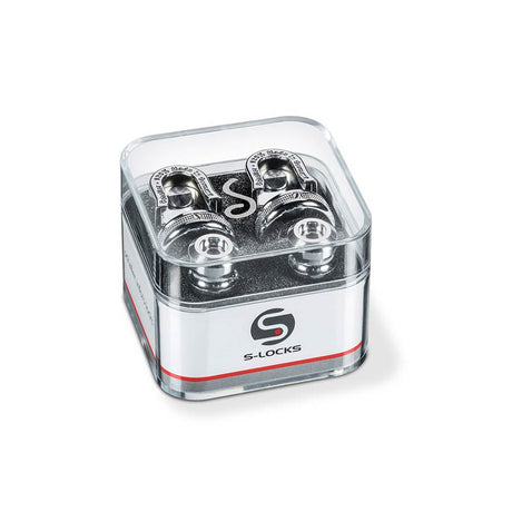 Schaller 14010201 S-Locks strap lock set, chrome