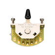 Schaller 15310002 Megaswitch E lever switch 5-way, 40,7mm spacing, bolts included, black cap