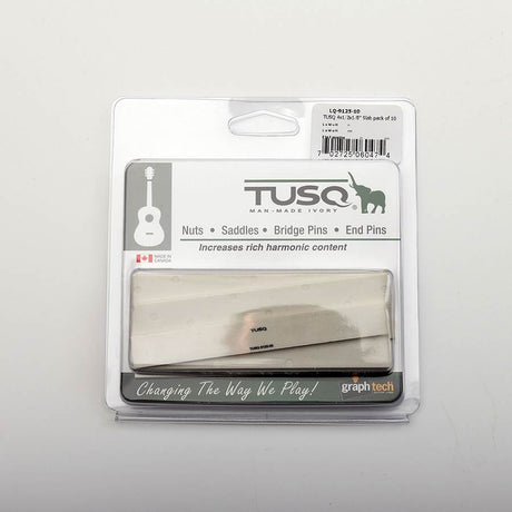 Graph Tech TUSQ® Lege Brugzadels - 10-Pack 101,60 x 3,17 x 12,70 mm