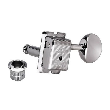 Gotoh SD-91-NHAPM machine heads for guitar, 6x left, ratio 1:15, heigth adjustable posts, magnum lock, nickel button