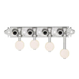 Gotoh MF-40-MM-N machine heads for F-style mandolin, metal shaft, 69 mm, ivory button, nickel