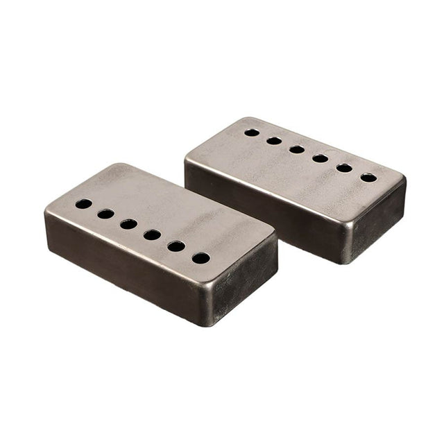 Boston MRC-LP59PC LP humbucker pickup cover 2/set, nikkel relic