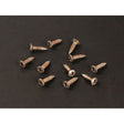 Boston TS-01-N/REL screw, 3x12mm, 12pcs, oval countersunk, tapping, for pickguard, nickel relic