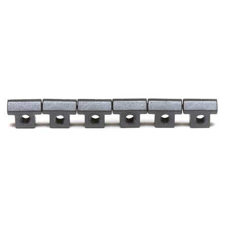 Graph Tech PS-8700-00 bridge saddle for Schaller, 6-pack