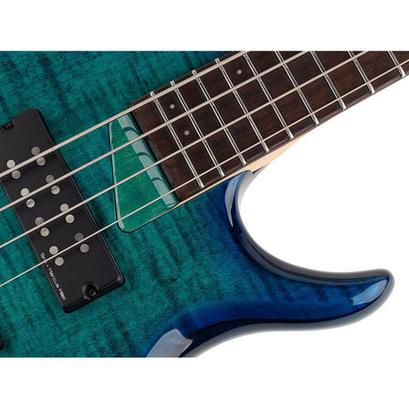 Sire M7+ A4/TBL Marcus Miller 4-Snarige Basgitaar Transparent Blue