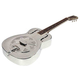 Royall WE14/NI West End Resonator 14-Fret – Bell Brass, Etched Nickel, Biscuit Cone, Softcase