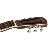 Royall TMP12/NI Tampa Tricone Resonator 12-Fret – Bell Brass, Nickel Finish, Tricone, Softcase