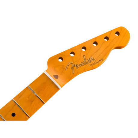 Fender 990063921 50's Telecaster neck, 21 vintage frets,7,25" radius maple fingerboard, C-profile, amber lacquered