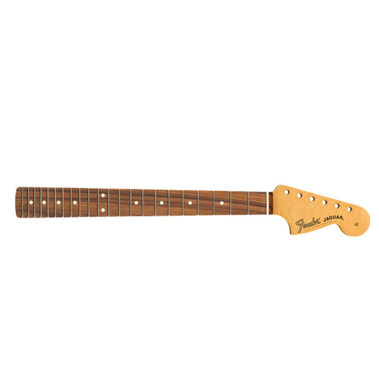 Fender 991713921 Jaguar neck, 22 medium jumbo frets, 24"scale length, 9,5" radius pau ferro fingerboard, C-shape