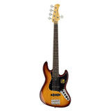 Sire Basses V3+ 5/TS basgitaar, 5-snarig, tobacco sunburst