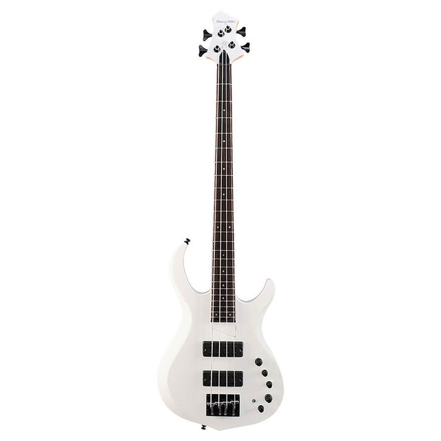 Sire Basses M2+ 4/WHP basgitaar, 4-snarig, mahonie, white pearl