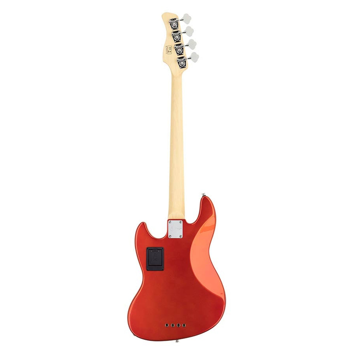 Sire Basses V7+ A4/BMR basgitaar, 4-snarig, elzen, metallic red