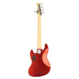 Sire Basses V7V+ S5/BMR basgitaar, 5-snarig, swamp ash, bright metallic red