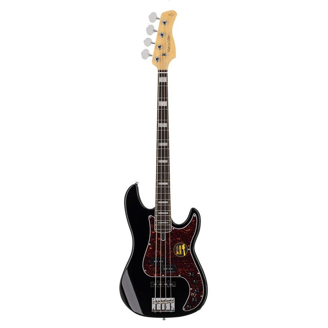 Sire Basses P7+ A4/BK basgitaar, 4-snarig, elzen, zwart