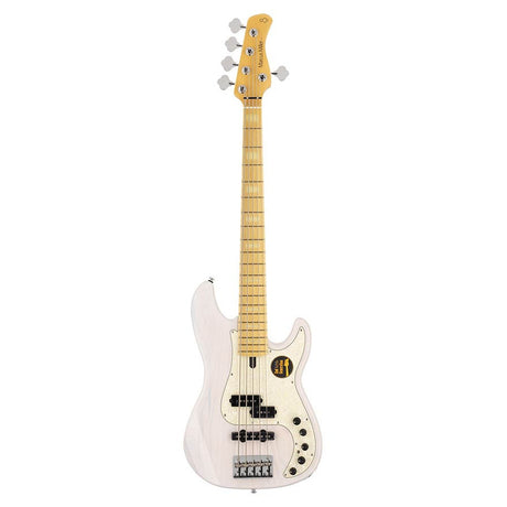 Sire Basses P7+ S5/WB basgitaar, 5-snarig, swamp ash, white blonde