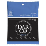 Darco D500 snaren set acoustic 12-snaar 80/20 bronze, light 010