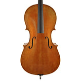 Rudolph RC-2078 cello 7/8, volledig massief, olie lak met amberbruine afwerking, gevlamd