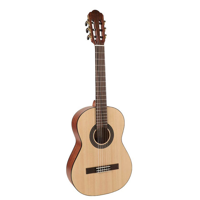 Salvador CS-212 klassieke gitaar, spruce top, sapele b&s, Savarez snaren, satin finish, 1/2 bambino model, 560 mm