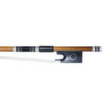 ELS BV-90-R violin bow, 4/4, HQ pernambuco, round stick, full silver mounted with silver thumb protection