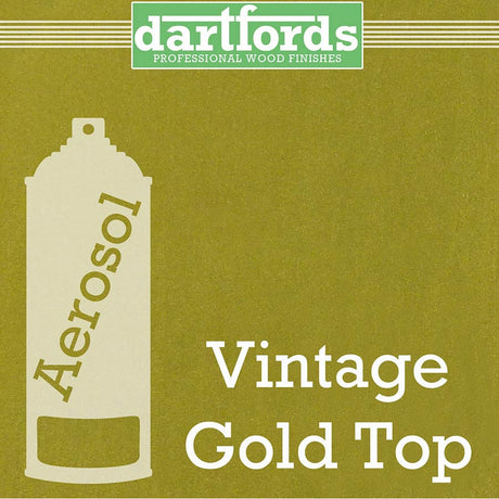 Dartfords FS5264 Vintage Gold Top - Luxe Gouden Spuitverf 400ml