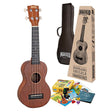 Mahalo MJ1TBRK Java Series sopraan ukulele bundel