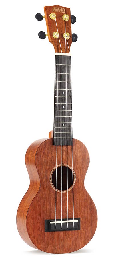 Mahalo MJ1TBRK Java Series Sopraan Ukulele Pakket Transparant Bruin