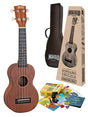 Mahalo MJ1TBRK Java Series Sopraan Ukulele Pakket Transparant Bruin