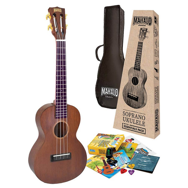 Mahalo MJ3TBRK Java Series Tenor ukulele bundel