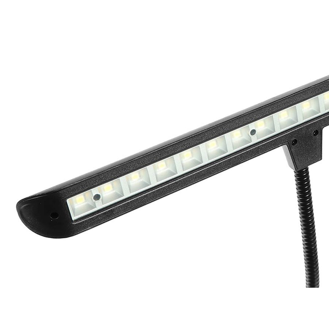 Boston PLM-180-BK zwarte piano lamp