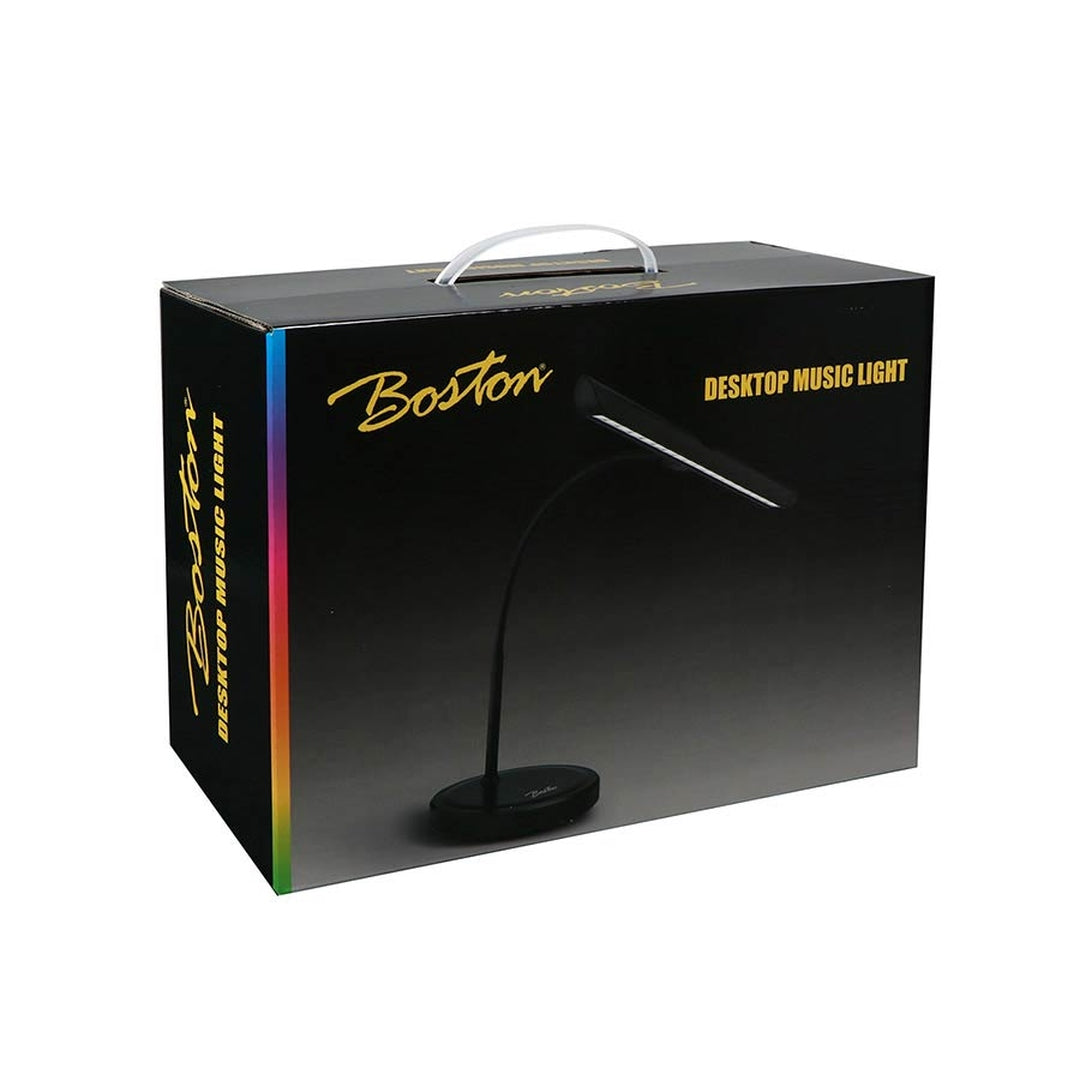 Boston PLM-180-BK zwarte piano lamp