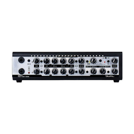 GR Bass DUAL800 Basversterker Top – 800W, 2 Kanalen, Overdrive & Dubbele DI